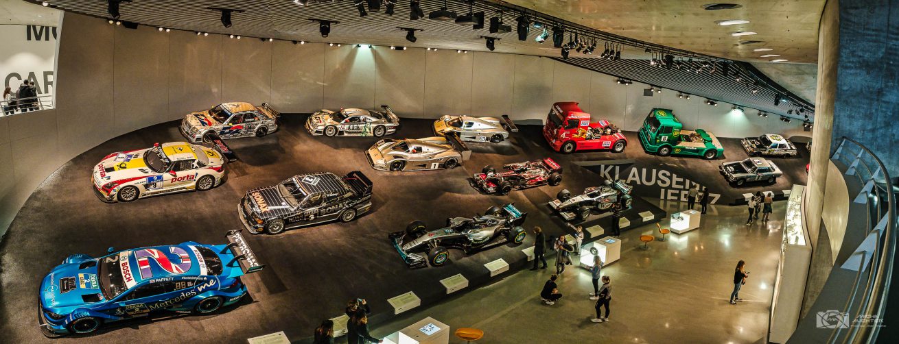 Mercedes-Benz Museum Raum Mythos 7 Rennen und Rekorde | Michael Auchter